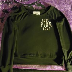 PINK Victoria's Secret long sleeve cozy crew